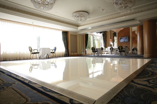 White Dance Flooring Hire